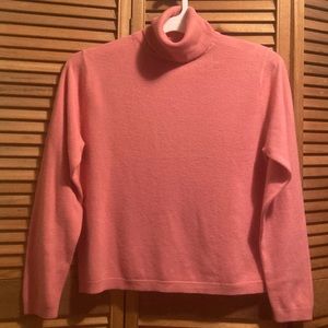 Imagrio Coral Knit Turtleneck Sweater